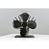 VOYTO Small 183mm Mini 4 Blade Heat Powered Stove Fan-
