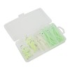 Squid Skirts Fishing Lures Glow Night Quadruple Fishing Hooks Luminous