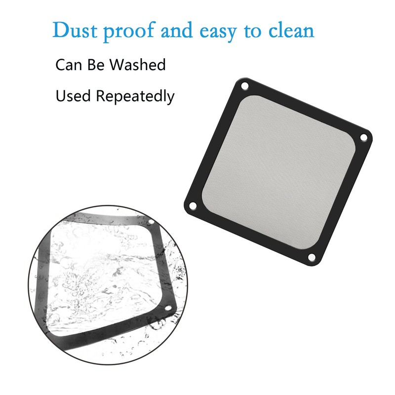 Ronyaoko 140mm Dust Filter, PC Case Magnetic Dust Mesh Filter,