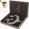 New! Touchstone Indian Bollywood Princess Diana Studded Diamond Look Scintillating