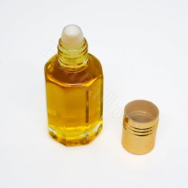 bonballoon 24 ml Arabian Natural Alcohol Free Attar Perfume Fragrance Oriental Scent Oil Roll On Bottle (Amber - عمبر)