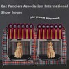 Mispace Portable Twin Compartment Show House Cat Cage/Condo - Easy