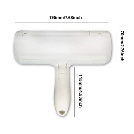 TopHomer Pet Hair Remover Lint Roller Pet Hair Roller Lint Brush Reusable Cat Hair Remover Dog Hair Remover for Furniture, Bedding, Couch, Carpet and More