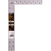 Johnson Level & Tool CS10 Professional Easy-Read Steel Carpenter Square,