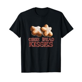 Funny Gingerbread Kisses Costume for Festive Days T-Shirt