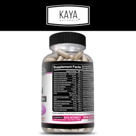 Kaya Naturals Women's Multivitamin, Overall Healthy Antioxidant, and Immune Support, Vitamins A, D, C, E, Biotin, Folic Acid, & Multi-Mineral, Energy & Metabolism Vitamin Supplement 30 Count
