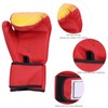 1Pair Universal Adult Boxing Glove PU Leather Sandbag Sanda Muay