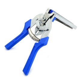 Pig Ring Pliers Kit for Chicken Duck Goose Dog Rabbit Animal Cages Wire Fencing Railing Repair with M Shaped Nail