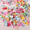 50 Pieces Mixed Slime Charms Set,Cute Resin Flatback Beads Making