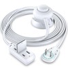 Maximm Extension Cord with On/Off Switch and Cradle, 2-Prong Flat