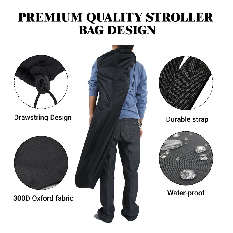 Katslyn Stroller Bag for Airplane, Pram Travel Bag, Comes with