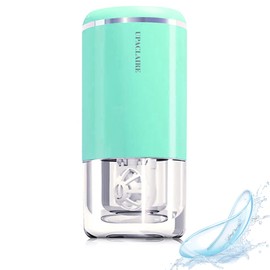 UpaClaire Ultrasonic Contact Lens Cleaner, Intelligent Cleaning Machine for Soft and Rigid (RGP) Contact Lenses, Green