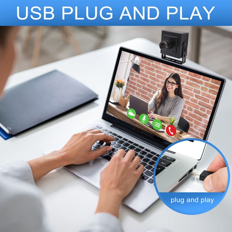 ELP 1080P Webcam Full HD OTG USB 2.0 Camera 100