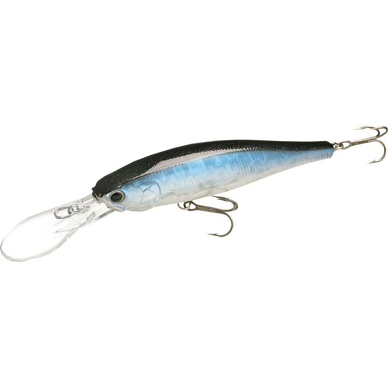 Lucky Craft Pointer 100 Deep Diving Jerkbait (Aurora Black, 4-Inch)