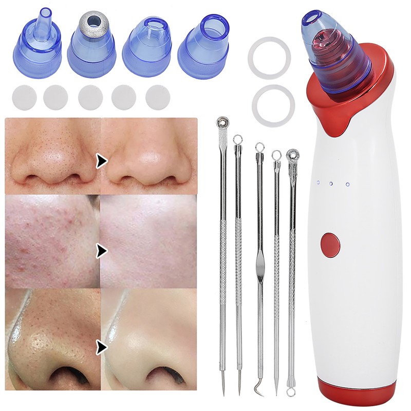 Blackhead Removal Rechargeable 5 Adjustable Suction Electric Pore Acne Cleaner