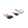 DeLOCK SATA Slimline All-in-One Cable - SATA Cable - 30