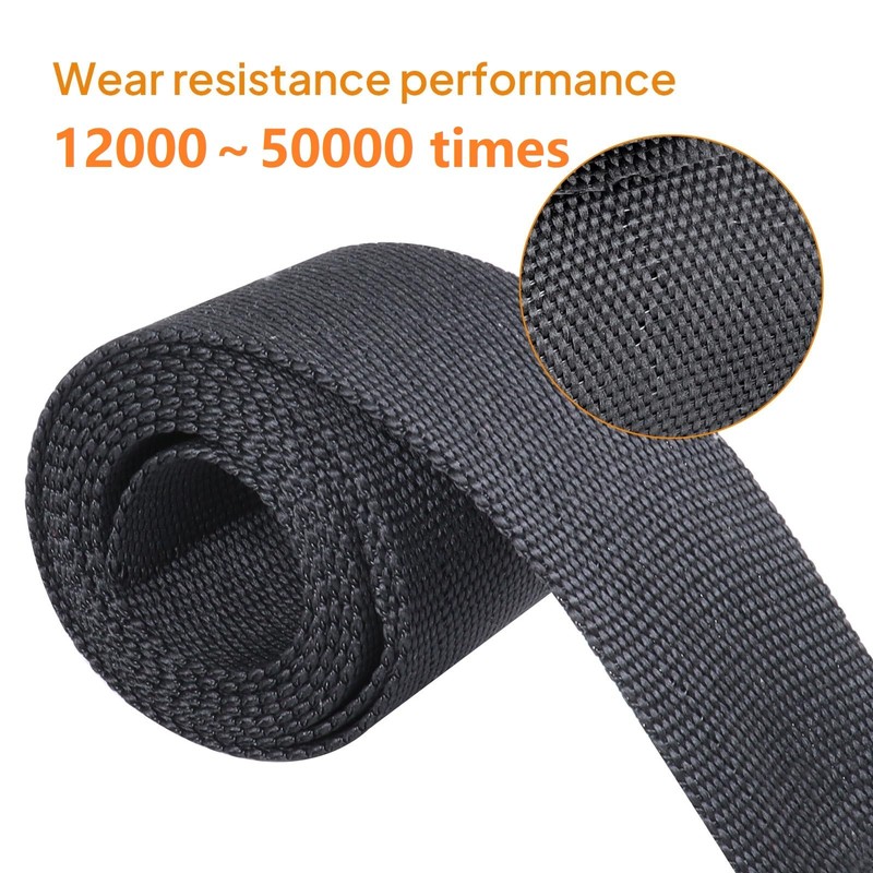 SUNNAREPOON 2-1/4'' Hydraulic Hose Protector Sleeve Hose Sheathing Wrap Cover