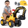 Play22 Toy Tractors for Kids Ride On Excavator - Music