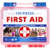 150-Piece Mini First Aid Kit for Home, Travel, and Outdoor