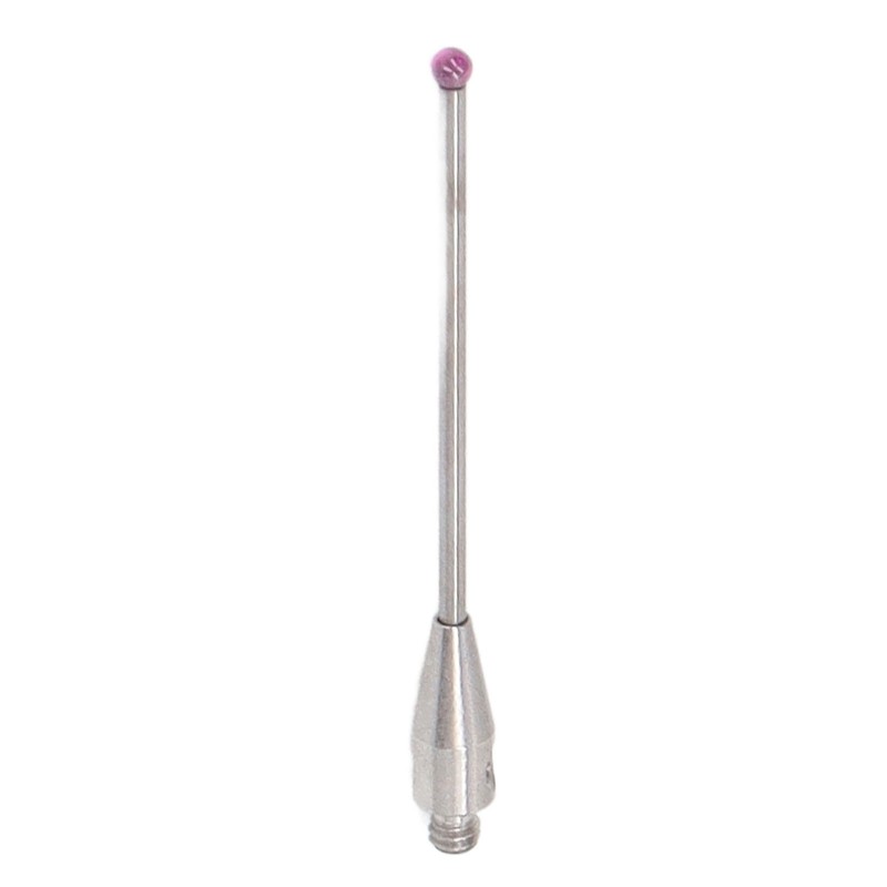 CMM Touch Probe Stylus Red Wear Resistant Ball Tungsten Carbide