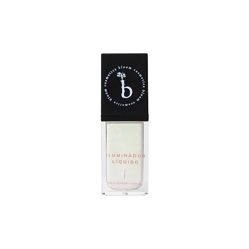 Bloóm Cosmetics, Iluminador Líquido Multiusos Duradero a Prueba de Agua