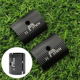 Sharplace Lightweight Bike Handlebar Shim 31.8mm to 25.4mm 31mm to 35mm Aluminium Alloy Bicycle Stem Size Reducing Adapter Spacers, Black 31.8-35mm