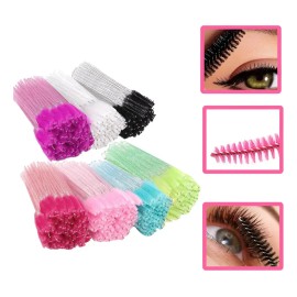 700pzas Cepillo Desechables Glitter Para Extensión Pestañas