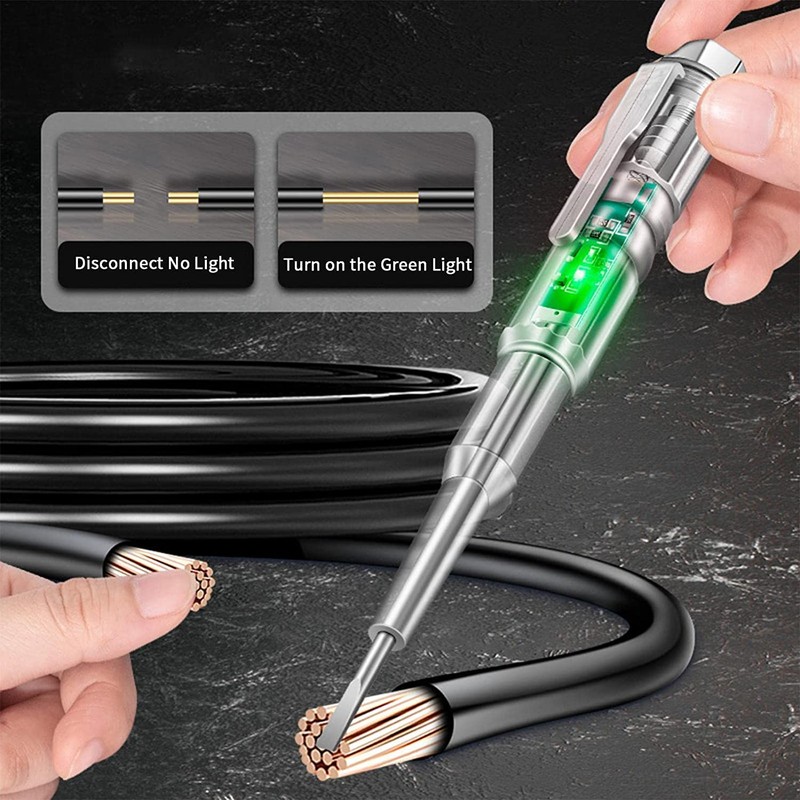 Voltage Tester Pen, Intelligent Non-contact Induction Test Pen with LED