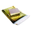 4x8" Metallic Bubble Mailers, Flashy, Durable Self Sealing Padded Mailing