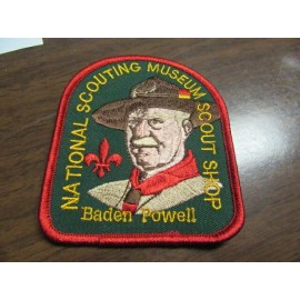National Scouting Museum Scout Shop Baden-Powell Patch      COV7