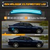 POPMOTORZ 2PCS Ice Blue LED Side Marker Lights Assembly Compatible