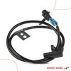 A-Premium Sensor de velocidad de rueda delantera ABS compatible con