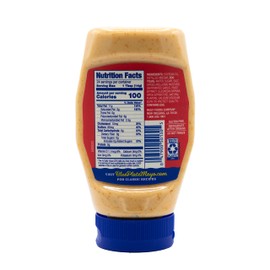 Blue Plate Hot & Spicy Mayonnaise, Rich and Creamy Mayo with a Southern Kick – 12 fl oz Squeeze Bottle (Pack of 6)