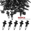 Xislet 100 Pcs Plastic Rivets Compatible with Rhino 450 660