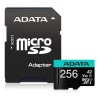 Tarjeta de memoria Adata AUSDX256GUI3V30SA2-RA1 Premier Pro con adaptador SD