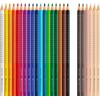 Faber-Castell Colour Grip 112819 Colouring Pencils Set of 24 Including