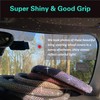 PINCTROT D Shaped Bling Comfy Steering Wheel Cover with Jumbo