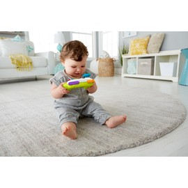 Fisher-Price Laugh & Learn JFD13 My First Game Console Remote Control with Music and Lights, for Boys and Girls from 6 Months, Multilingual Version