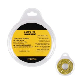 JODDMTTY DWO1DT802 Trimmer Line for DEWALT 225-Foot by 0.080-Inch (1 Pack New)