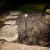 Bobcat Solar Landscape Pathway Lights Super Bright with 2-in-1 Warm