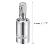 TA-VIGOR 1/4 Inch Drive Universal Joint Swivel Socket, Cr-V Steel