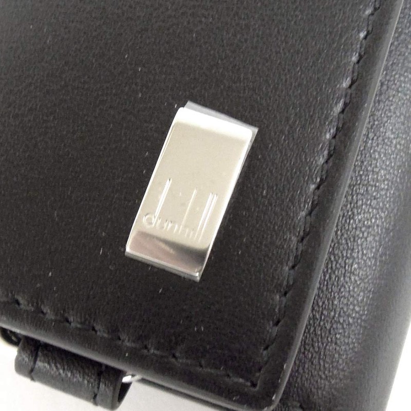 Dunhill 2F50AT001R Men's Key Case, Sidecar Black, 6 Row Type,
