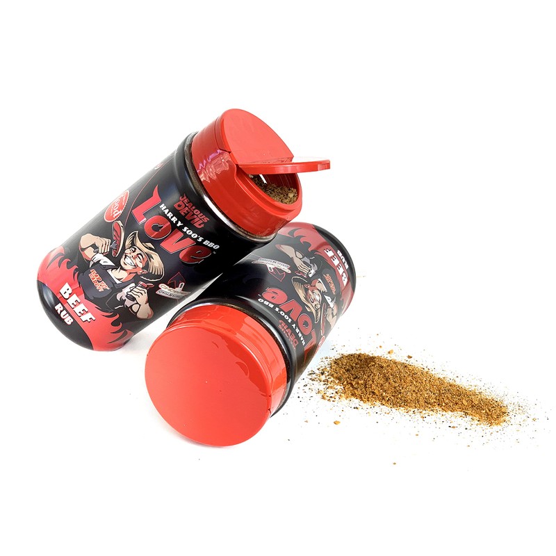 Jealous Devil Beef BBQ Love Rub, 12 oz