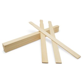 21 Inch Paint Sticks, Box of 50 Hardwood Paint Stirrers, Wood Mixing Paddles for Epoxy or Resin, Garden or Library Markers by Woodpeckers