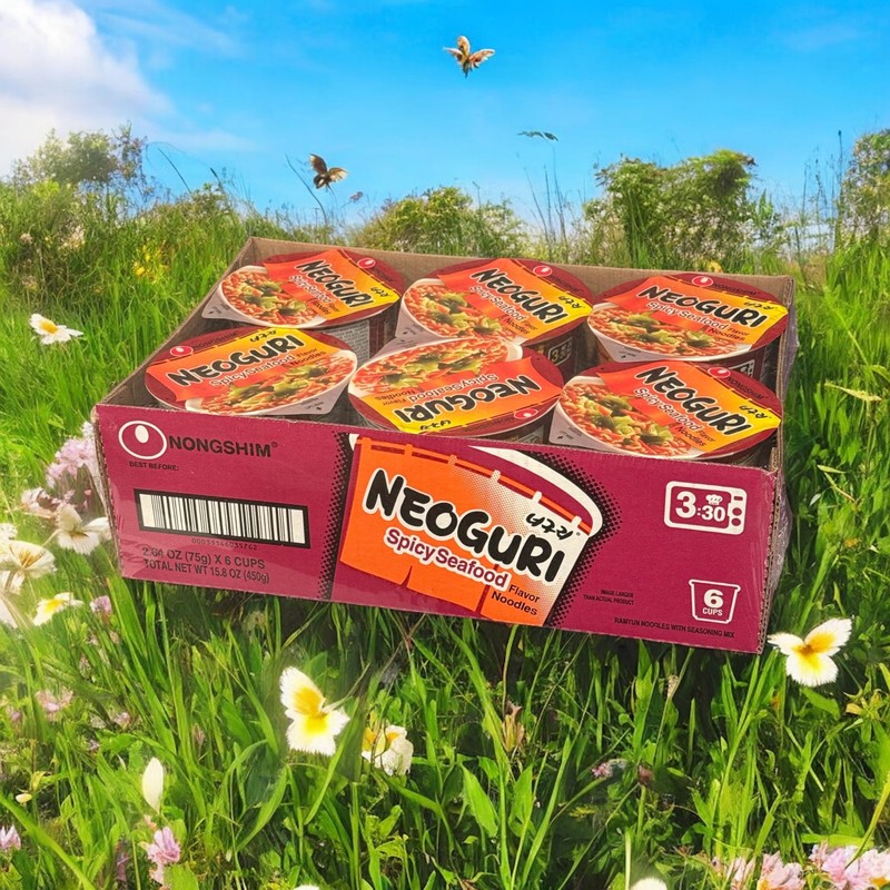 Korea Instant Noodles (2 CASE SET, NEOGURI SPICY SEAFOOD)