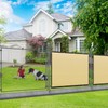 Sand Privacy Fence Screen HDPE Cover 90% UV Protection Garden