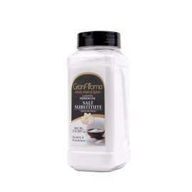 GranAroma Sodium-Free Salt Substitute, Potassium Chloride, Salty Taste, Sodium-Free (2 Pound)