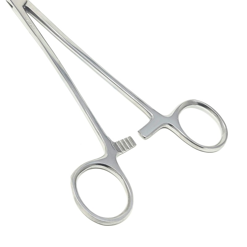 High Precision Locking Curved Hemostat Forceps 10" Pliers with Full