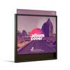 JUNOMI® Vinyl Record Frame Black | For Single LP Cover