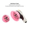 Pet Shower Head Brush with Switch Universal Soft Teeth Massage